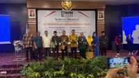 Seminar bertajuk ”Meluruskan Jalan, Menghadirkan Keadilan” yang diselenggarakan di University Club UGM, Yogyakarta, Senin (20/3/2023).