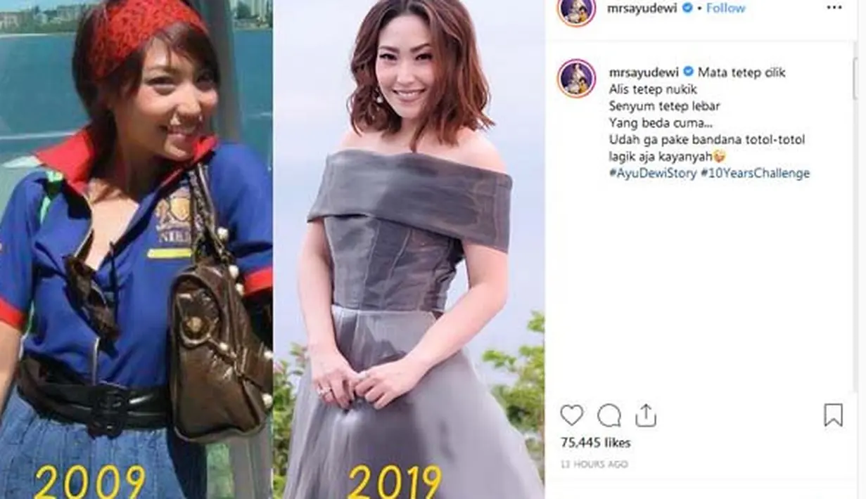 (Instagram/mrsayudewi)