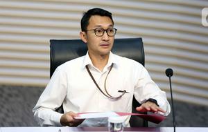 Budi Prasetyo (Juru Bicara Komisi Pemberantasan Korupsi). (Liputan6.com/Helmi Fithriansyah)