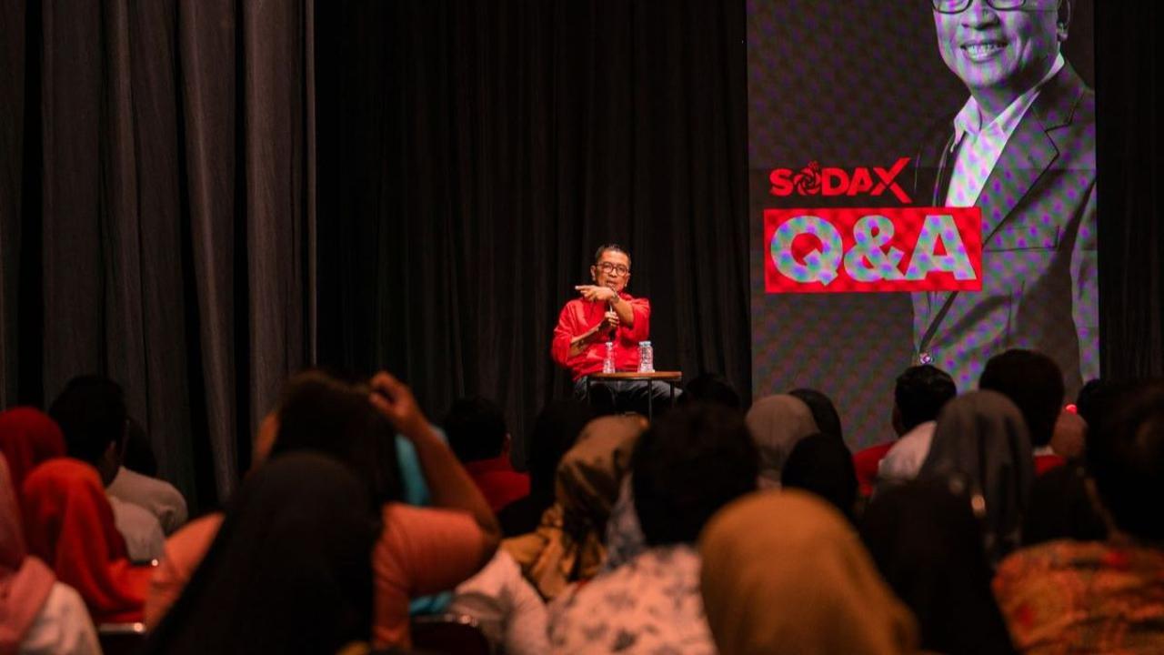 Helmy Yahya berharap agar acara SODA X ini dapat diadakan secara berkelanjutan.