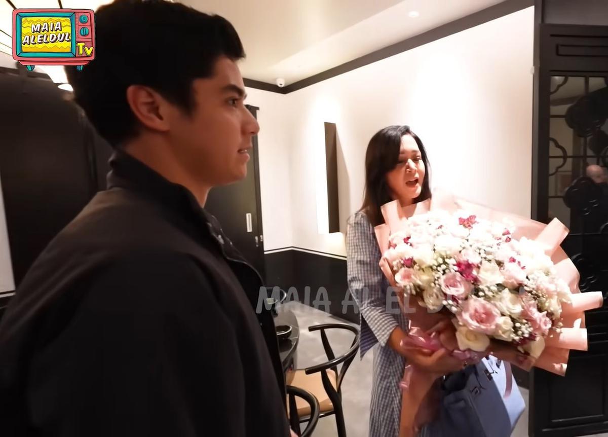 Perayaan Ultah Maia Estianty Dinner Bareng Suami, Orang Tua, Anak dan Calon Mantu yang Cantik-Cantik, Kumpul Semua!