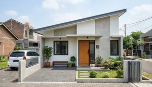 10 Desain Rumah Minimalis dengan Atap Miring Modern ala Rumah Jepang yang Elegan dan Estetik