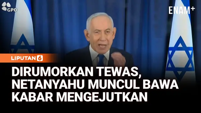 Dirumorkan Tewas, Netanyahu Muncul Bawa Kabar Mengejutkan