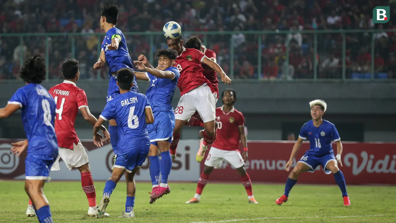 Foto: Parade Gol dan Selebrasi Rabbani Tasnim Saat Cetak Hattrick untuk Timnas Indonesia U-19 di Ajang Piala AFF U-19 2022