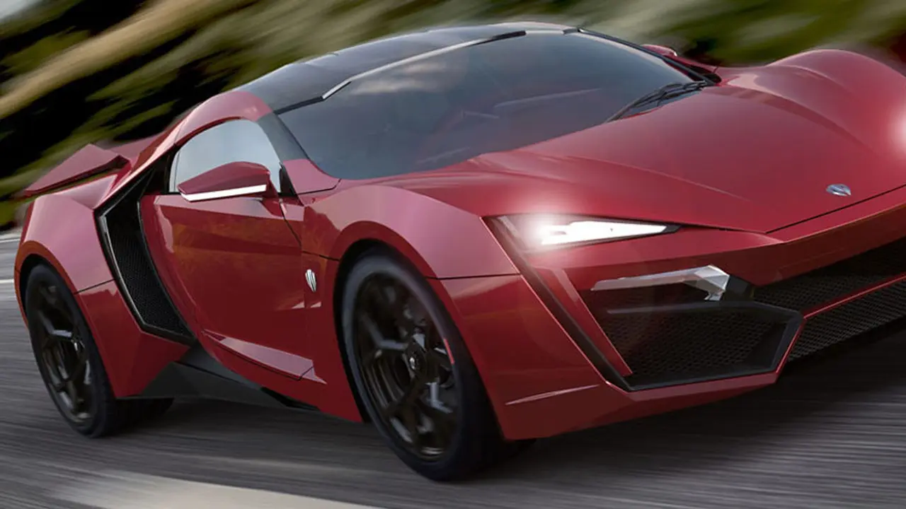 Lykan Hypersport Red Edition