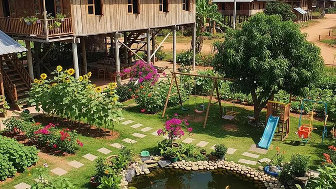 10 Rumah Sederhana Berbentuk Panggung dengan 5 Kamar di Desa, Inspirasi Hunian Nyaman dan Estetik