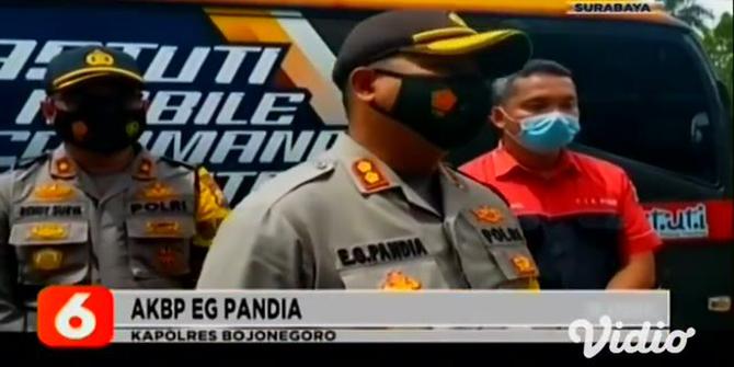 VIDEO: Satgas COVID-19 Bubarkan Hajatan Warga di Bojonegoro