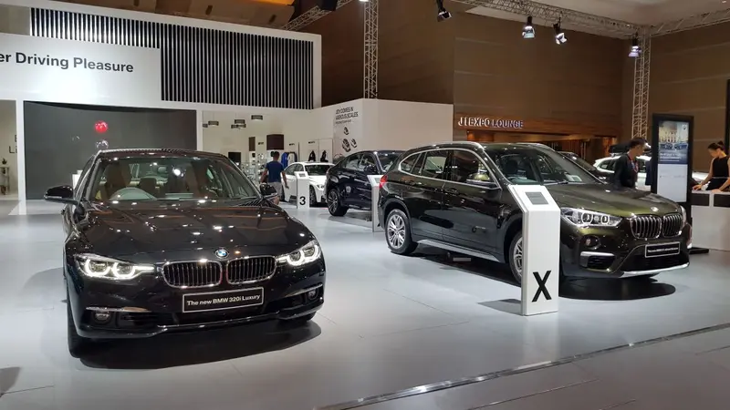 Booth BMW di IIMS 2018