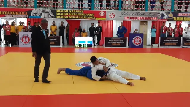 Kejuaraan judo Bhayangkara 2022 memperebutkan piala Kapolri di Kota Kendari, Sulawesi Tenggara.(Liputan6.com/dok)