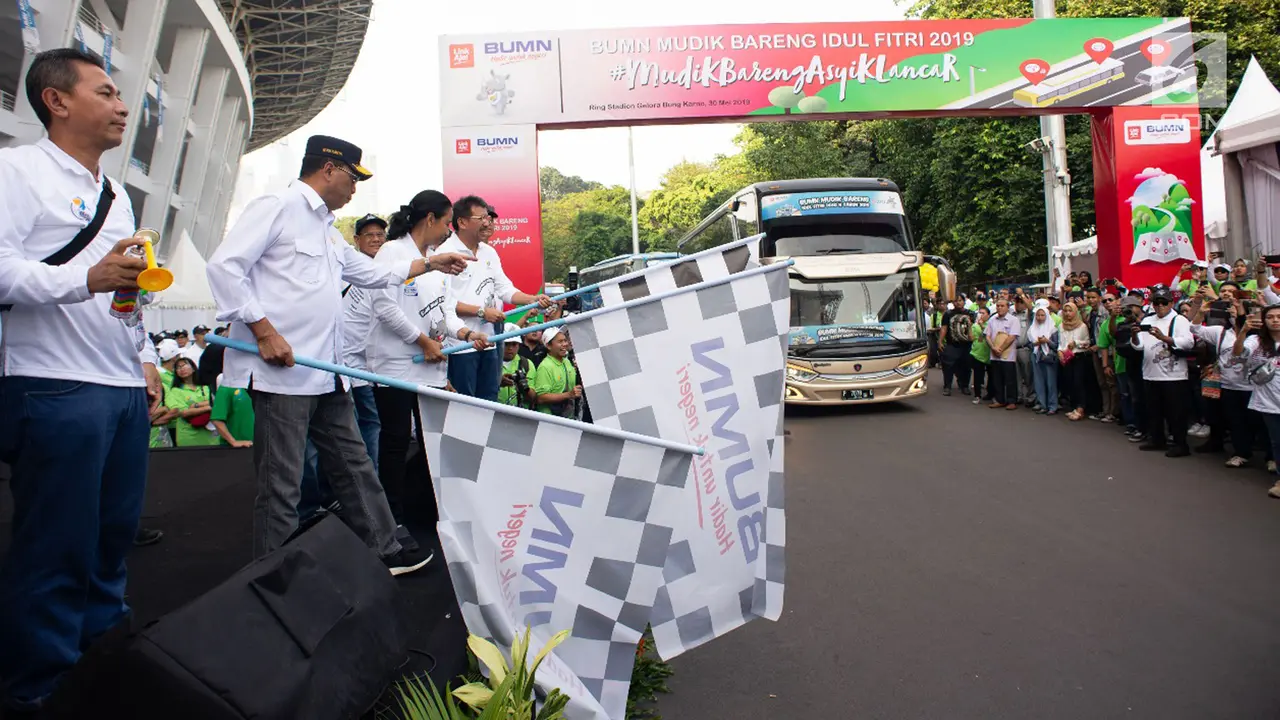Ribuan Peserta Mudik Bareng Askrindo