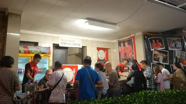 Tempat Makan Malam di Bandung Nasi Kalong