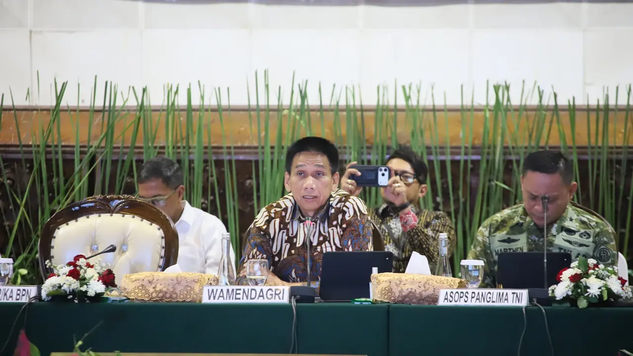 Wakil Menteri Dalam Negeri (Wamendagri) Akhmad Wiyagus