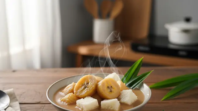 Kolak Pisang Roti Tawar