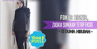 Meski sibuk berbisnis, Zaskia Sungkar tetap eksis di dunia hiburan tanah air. Rencananya, Zaskia akan segera merilis single terbarunya.