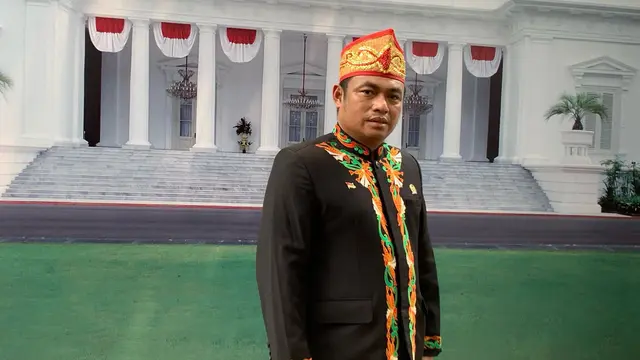 Tokoh Majelis Adat Dayak Nasional (MADN), Rahmat Nasution Hamka (Istimewa)