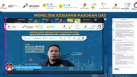 Koordinator Penyiapan Program Migas Ditjen Migas Kementerian Energi dan Sumber Daya Mineral (ESDM), Rizal Fajar Muttaqien dalam Webinar Menilsik Kesiapan Pasokan Gas untuk Sektor Industri dan Pembangkit Listrik, yang di selenggarakan oleh Forum Wartawan Energi di Jakarta (28/2/2024).