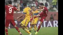 Satu-satunya gol Bayern Munchen diciptakan Benjamin Pavard pada menit ke-59. Pemain berkebangsaan Prancis tersebut mendapatkan bantuan dari Lewandowski yang menyajikan assist untuknya sebelum mencetak gol. (Foto: AP)