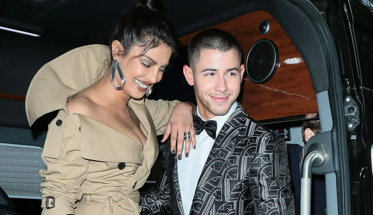 Nick Jonas dan Priyanka Chopra sudah berpacaran dari akhir tahun 2017. (Getty Images/Cosmopolitan)