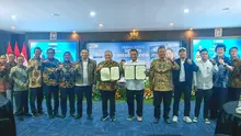Bedah buku milik KONI Pusat berjudul Sports Intellegence di Auditorium Fakultas Ilmu Keolahragaan dan Kesehatan (FIKK) pada Selasa, 7 Juli 2026. (Dok. KONI Pusat)