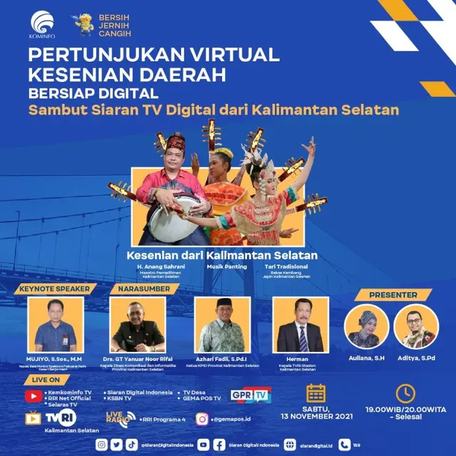 Kesenian Tradisional Bisa Menjadi Sarana Edukasi Efektif di Era TV Digital