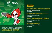 Asian Games 2026 Men’s Shooting Week 1: Persaingan Medali Sampai 25 September 2026 di Vidio