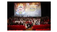 Dalam rangka merayakan Hari Anak Nasional, Cinema XXI bekerjasama dengan Falcon Pictures dan Arion Mall mengajak anak-anak dari tiga rumah belajar di Jakarta nonton bareng (nobar) film &ldquo;Si Juki The Movie: Harta Pulau Monyet&rdquo; di bioskop Arion XXI. (Ist)