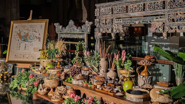 Ilustrasi bahan pangan dan kuliner Nusantara. (Foto: Dok. Instagram @kempinskibali)