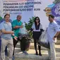 Unika Atma Jaya menanam 620 pohon dan menebar 6.200 bibit ikan menyambut Hari Lingkungan Hidup 2022. (Ist)