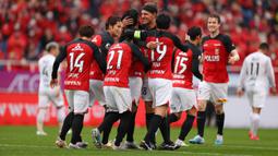 Urawa Red Diamonds yang menempati posisi ke-4 di klasemen sementara tercatat baru kemasukan 17 gol, setara dengan Vissel Kobe sang pemuncak klasemen. (J.League)