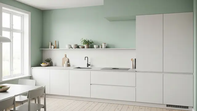 Warna Cat Dapur yang Segar dan Bikin Semangat Masak/Gemini AI