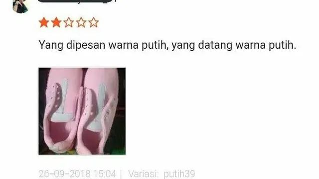 6 Ulasan Pembeli di Online Shop Komplain Warna Barang Ini Bikin Elus Dada