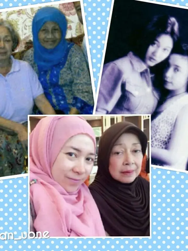 Melly Goeslaw dan Almarhumah Ibunda Mendiang Nike Ardilla