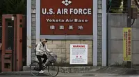 Yokota Air Base, Pangkalan Udara Militer AS (Koji Ueda/AP)