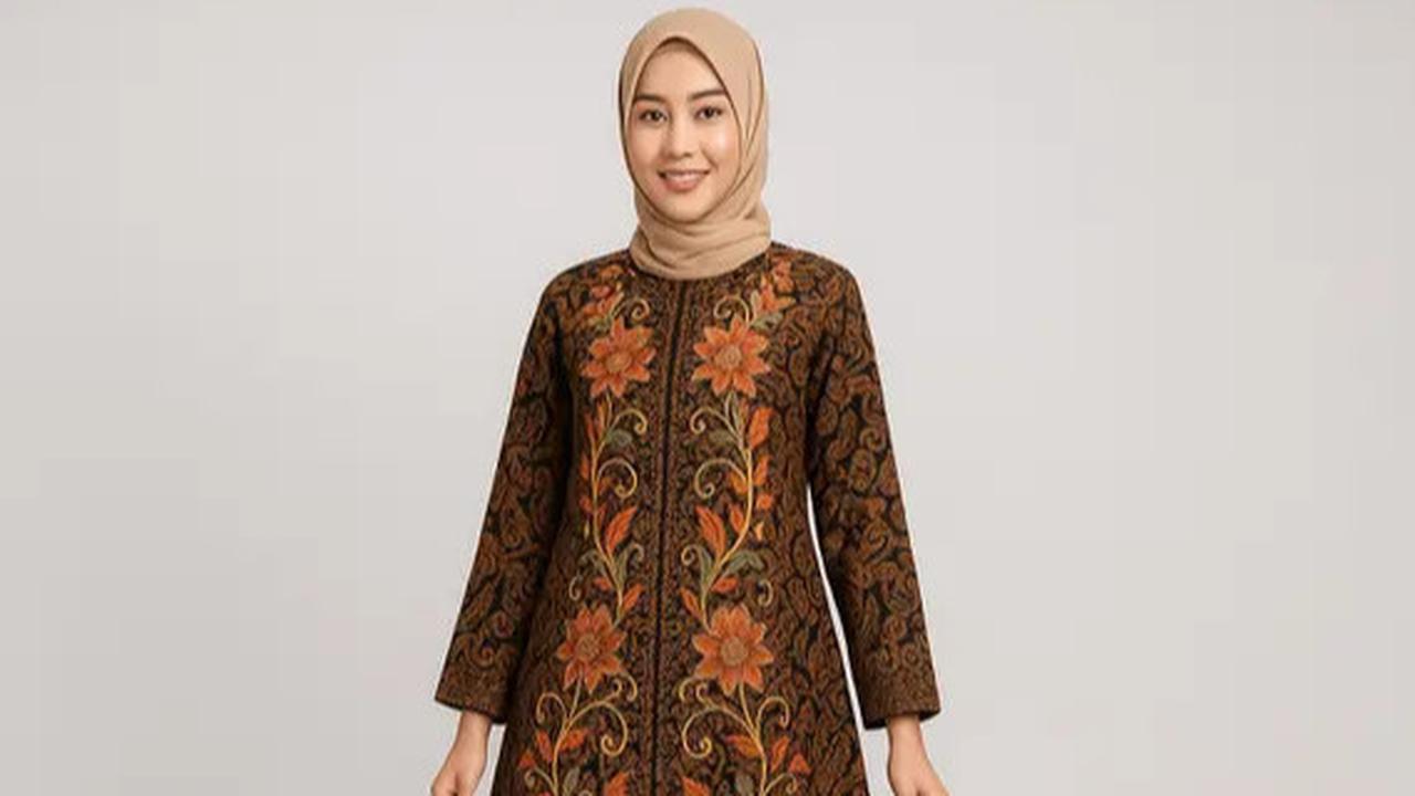7 Model Tunik Batik Resleting Depan Terbaru, Pilihan Tepat untuk Acara Formal hingga Kasual