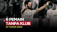 Berita motion grafis deretan pemain top yang kini tidak memiliki klub alias menganggur. Salah satunya mantan pemain Real Madrid, Isco yang terakhir bermain untuk Sevilla.