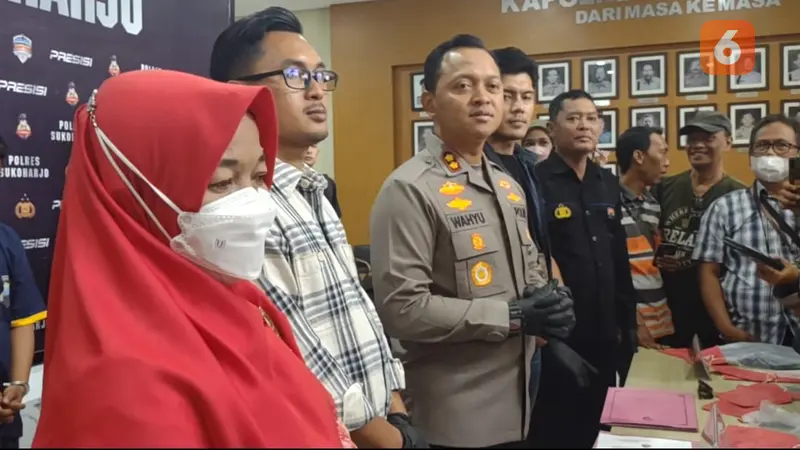 Kapolres Sukoharjo, AKBP Wahyu Nugroho Setyawan saat Pimpin Rilis Pembunuhan Siswi SMP