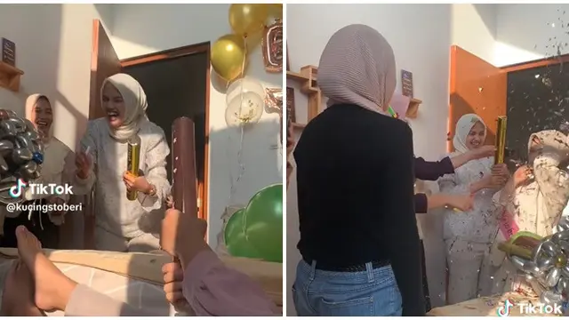 Mata Calon Pengantin Terbuka Duluan, Kejutan Bridal Shower Gagal Ini Bikin Ngakak