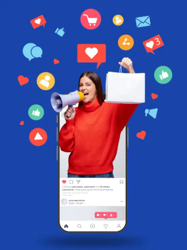 Ilustrasi selebgram (Foto: freepik)