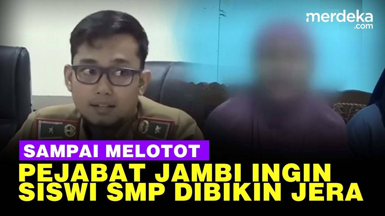 VIDEO: Sosok Pejabat Pemkot Jambi Arogan Tak Terima Dikritik & Polisikan Siswi SMP