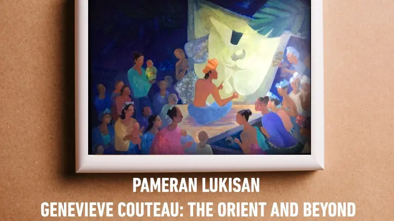 Pameran Lukisan Genevieve Couteau