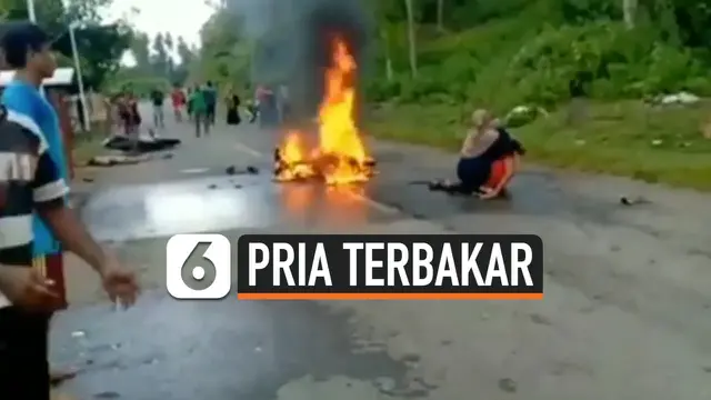 PRIA TERBAKAR