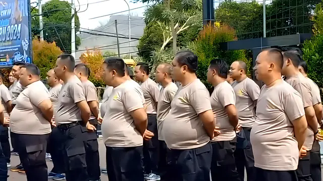 Diet Polisi Gendut di Trenggalek