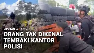 Orang Tak Dikenal Tembaki Kantor Polisi