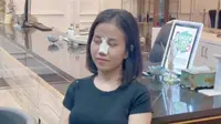 Potret Mayang Putri Doddy Sudrajat Oplas Hidung (Sumber:TikTok @gustavsetiadi)