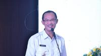 Wali Kota Palembang Harnojoyo akan memberlakukan pemasangan 1.000 unit taping box untuk memantau transaksi hotel, restoran dan tempat hiburan di Palembang (Liputan6.com / Nefri Inge)