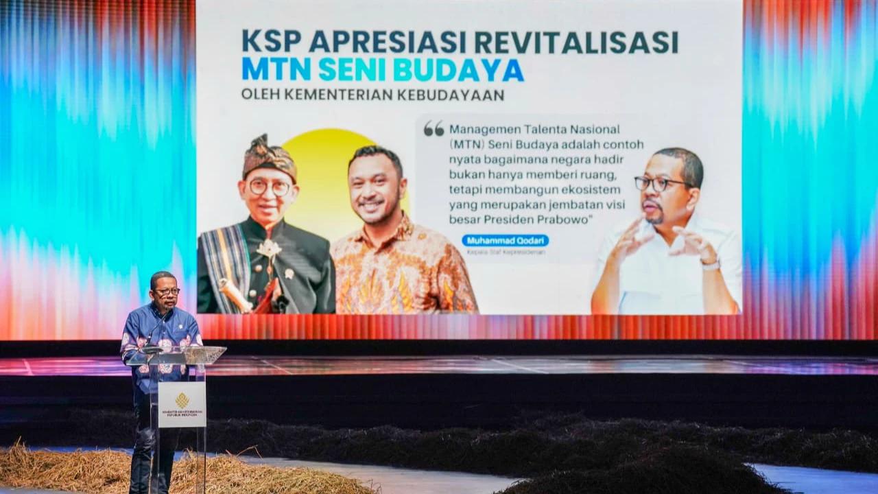 Kepala Staf Kepresidenan Sebut MTN Seni Budaya Adalah Investasi Strategis Menuju Indonesia Emas 2045