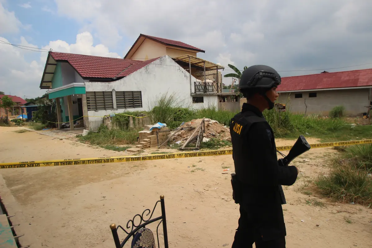 Rumah terduga teroris di Balikpapan, Kaltim