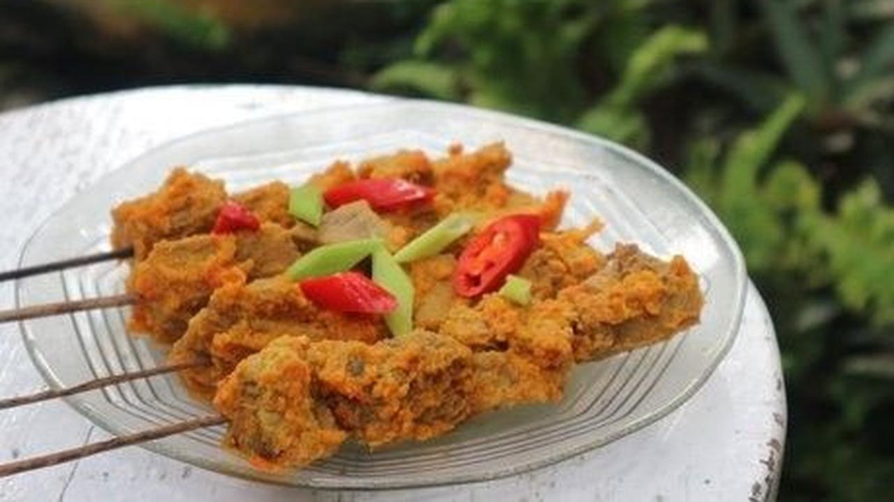 3. Resep Sate Daging Bumbu Rujak