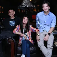 Para pemain fillm 'Magic Hour', Dimas Anggara, Michelle Ziudith, Rizky Nazar (Deki Prayoga/bintang.com)