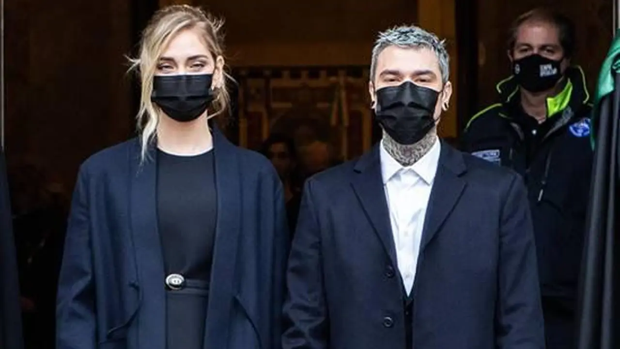 Chiara Ferragni dalam balutan gaun Dior